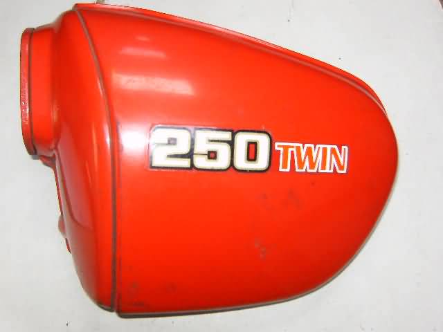 Honda CB250/400T Zijkap Links Rood 250