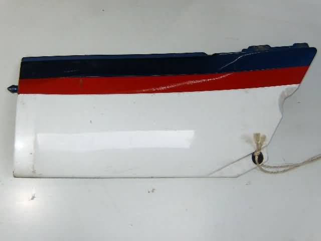 KAWASAKI GPX600R Tapa Lateral Derecha Blanca / Roja
