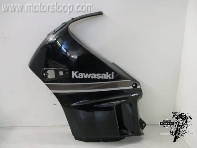 Kawasaki GPX600R Carenado lateral izquierda negro