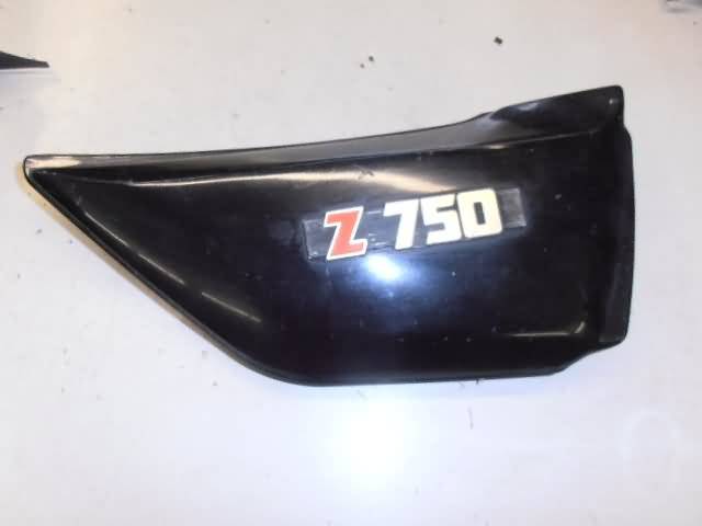 Kawasaki Z750 Zijkap rechts zwart