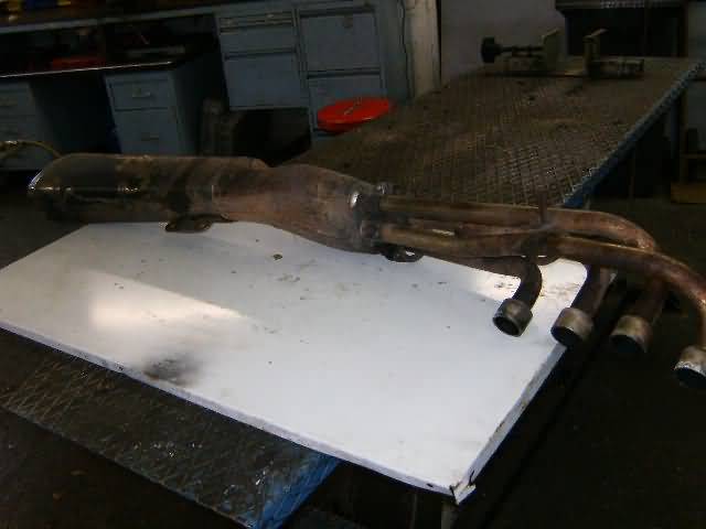 BMW K100 Exhaustsystem