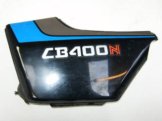 HONDA CB400N Zijkap Links Zwart