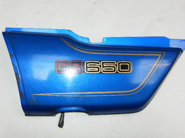 HONDA CB650Z Zijkap Links Blauw Orig.1
