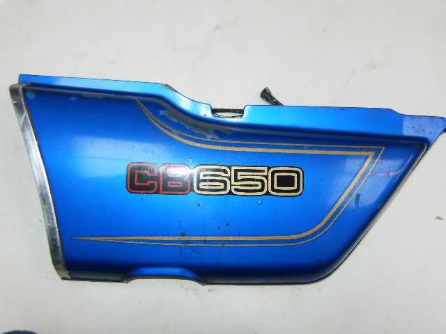 HONDA CB650Z Zijkap Links Blauw Orig.3