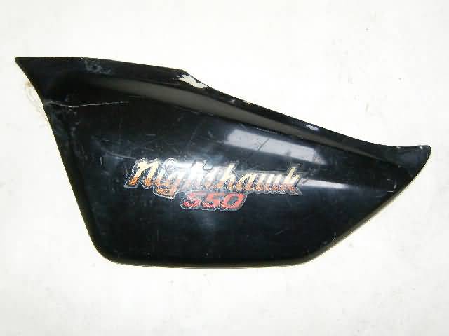 Honda CB550SC Tapa Lateral Izquierda Negra