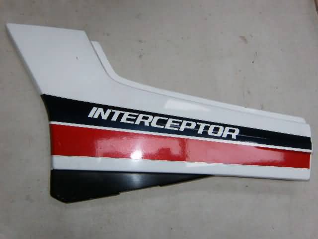 Honda VF400F Zijkap Links Wit / Zwart