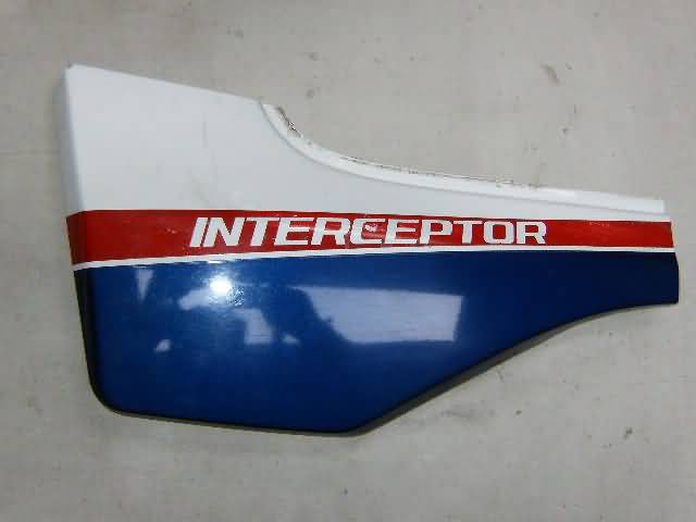 Honda VF750F Zijkap Links Wit / Blauw