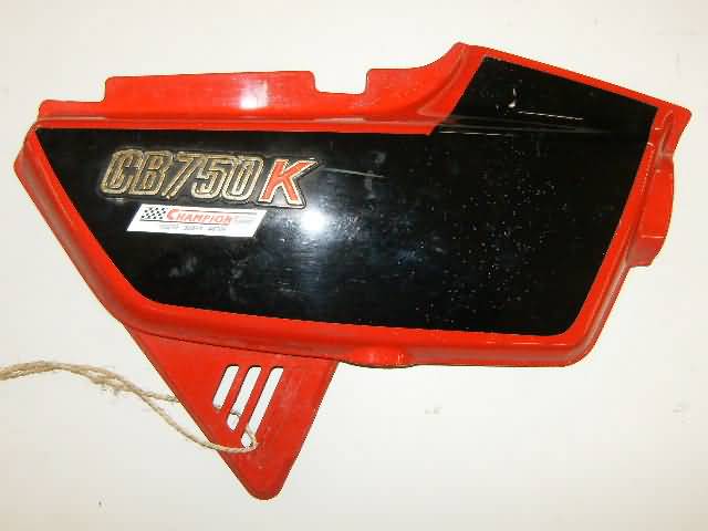 HONDA CB750KZ Zijkap Rechts Rood