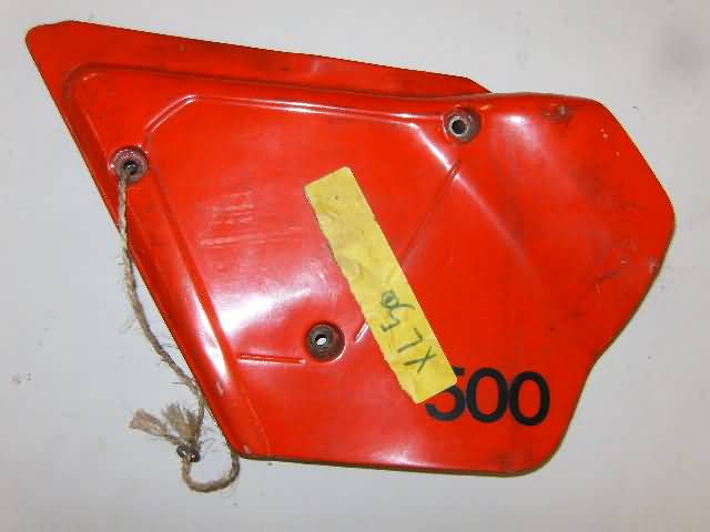 HONDA XL500S Zijkap Links Rood