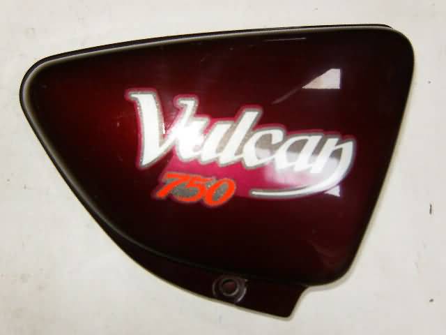 KAWASAKI VN750 Zijkap Rechts Donkerrood