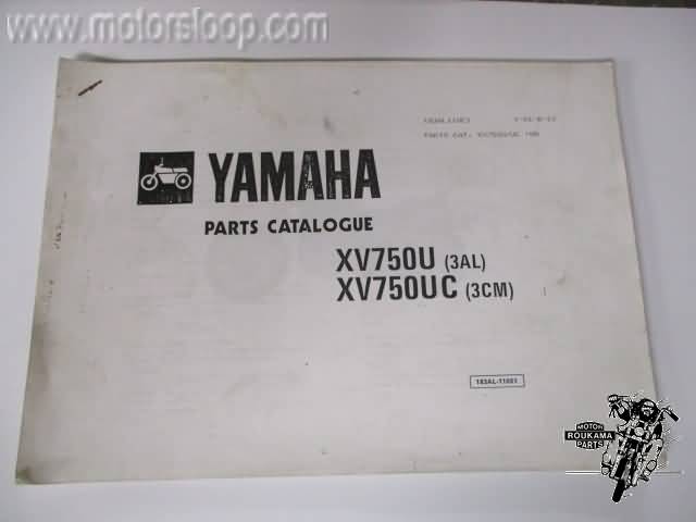 Yamaha XV750 Virago (3AL) Partslist