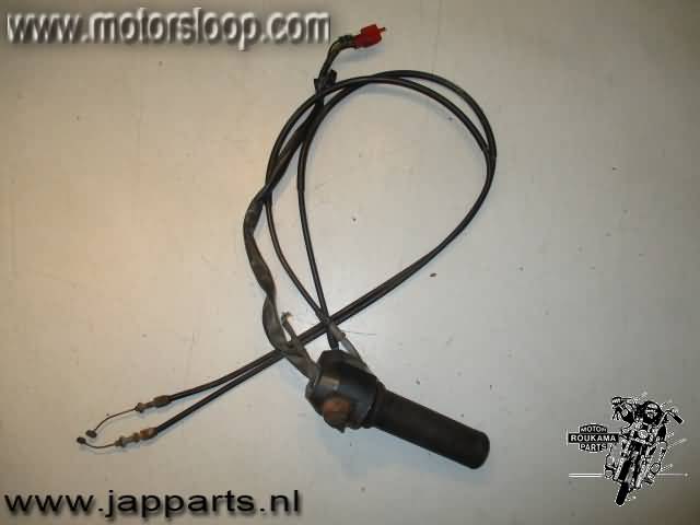 Honda CB450SC Throttle unit with cables