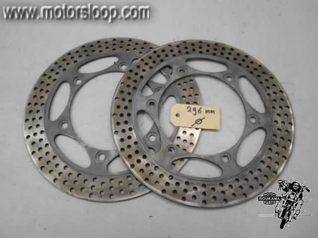 Honda VFR750(RC24) Remschijven set voor 296mm oem