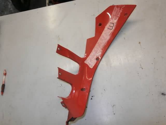 Honda CBR1000F(SC24) Radateur cover links onder rood