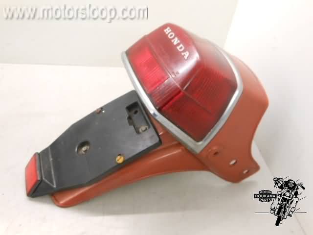 Honda CX500 Achterspatbord met lamp rood