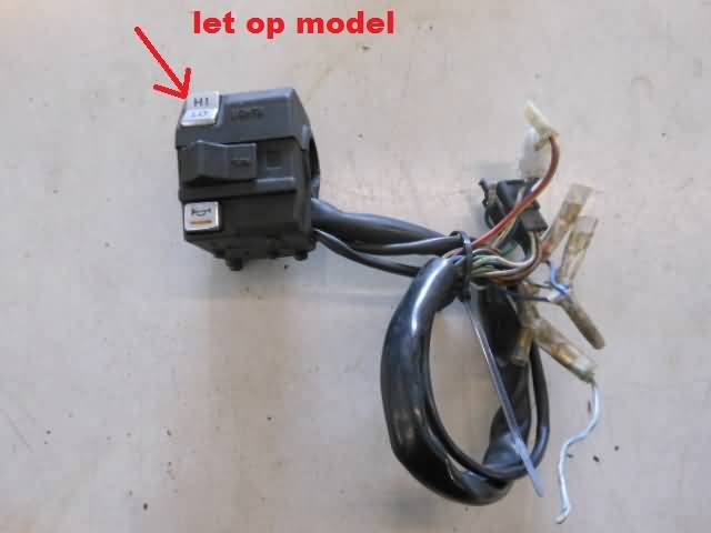 Honda VF750S(RC07) Stuurschakelaar links