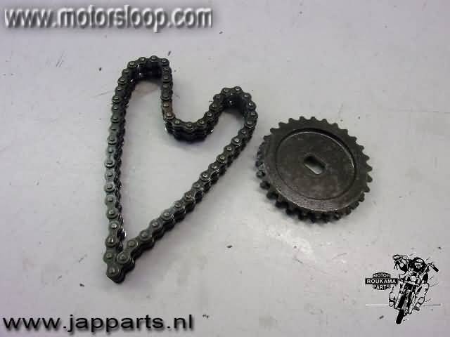 Honda GL1000(GL1) Oliepomp tandwiel en ketting