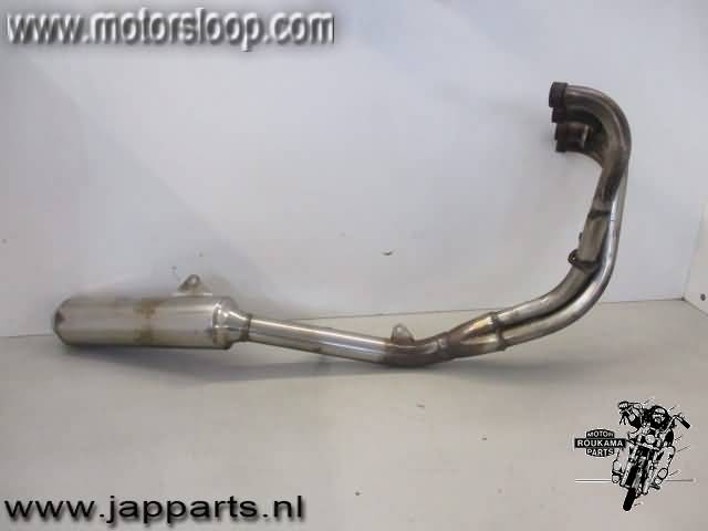 Honda CB-1(NC27) Uitlaat 4-1 RVS