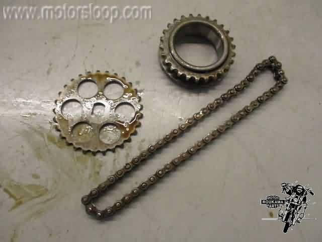 Honda CBR1100XX(SC35) Oliepompketting en tandwielen