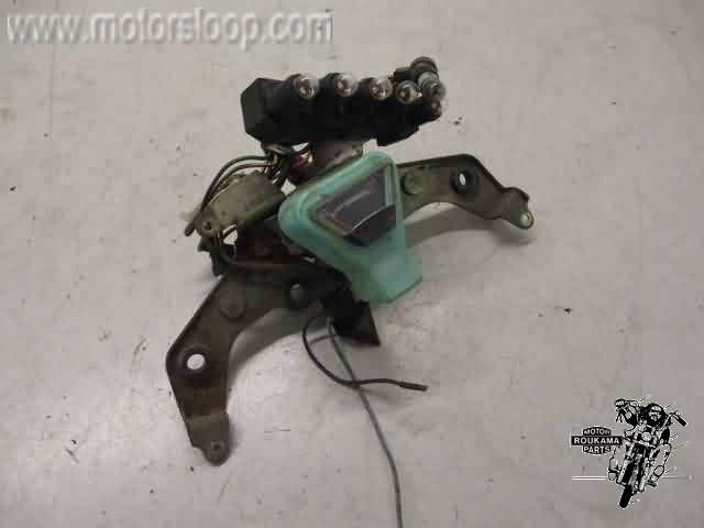 Honda CX500 Tellerbeugel met temp meter.