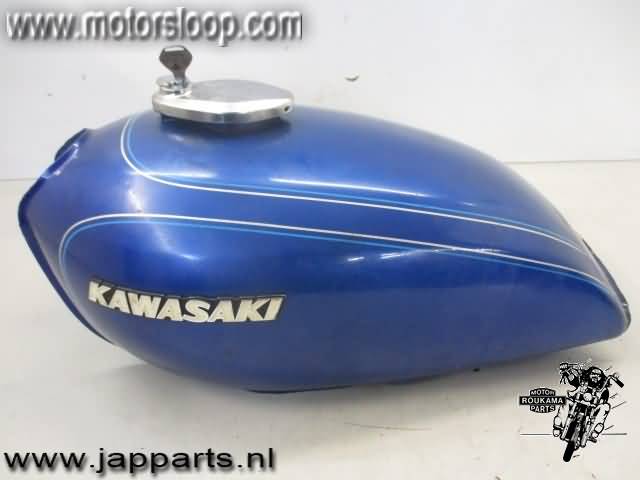 Kawasaki Z400B Tank blauw