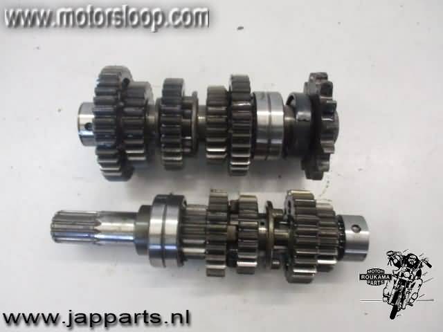 Kawasaki Z400B Versnellingsbak compleet