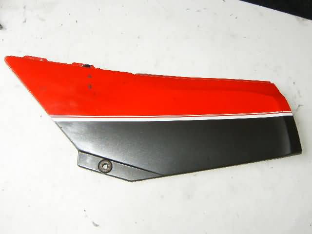 Kawasaki GPX600R Zijkap links , rood grijs