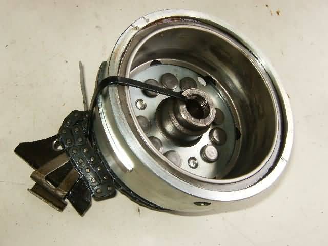 Kawasaki ER-5 Rueda alternador con corona attanque