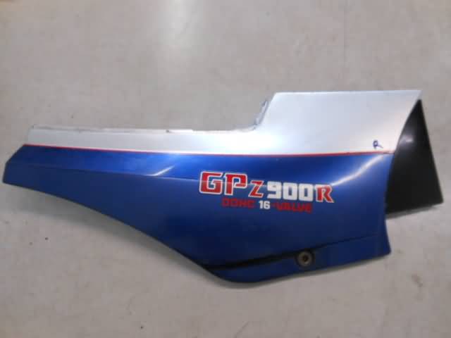 Kawasaki GPZ900R(A1-A6) Zijkap rechts blauw grijs
