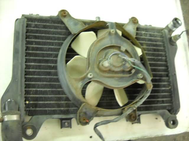 Kawasaki GPX750R Radiateur met Koelvin 39060-1073 & 59502-1068