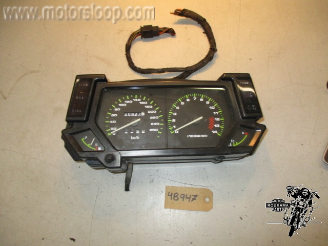 Kawasaki GPX600R Juego relojes cuanta KM 48947