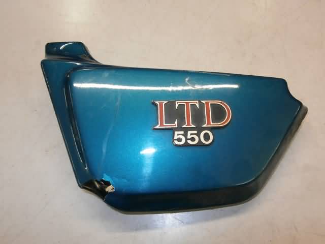 Kawasaki LTD550C Zijkap links groen