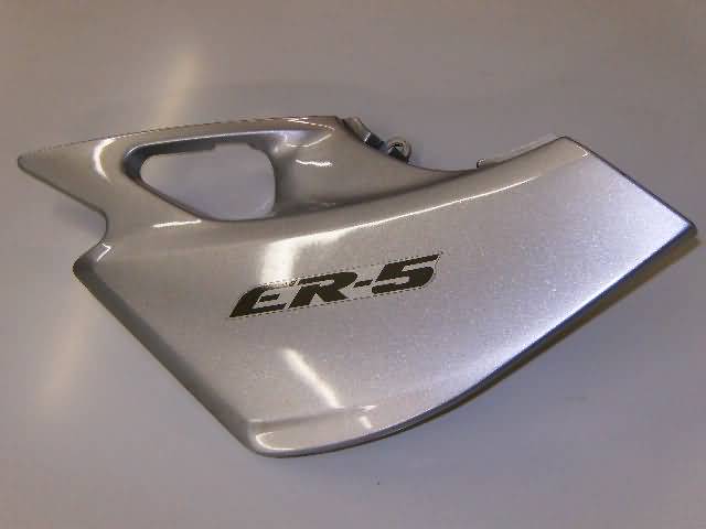 Kawasaki ER-5 Zijkap Links Zilver