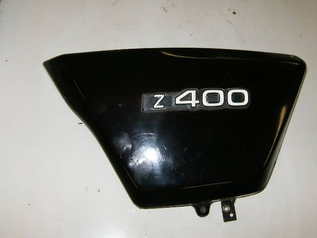 Kawasaki Z400D Zijkap Rechts Zwart