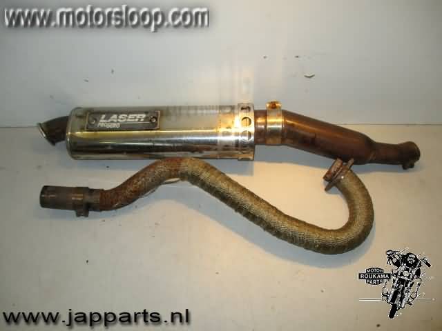 Suzuki DR800S(SR43) Exhaust system laser