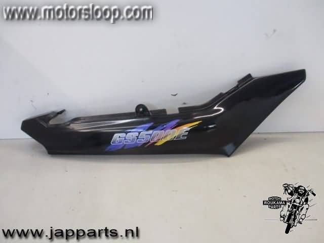 Suzuki GS500E Zijkap rechts zwart