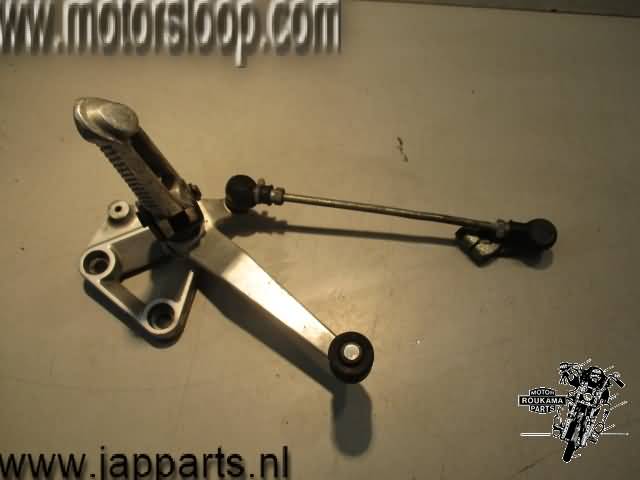 Suzuki GSX-R600(AD3112) Schetsplaat links met step en pedaal