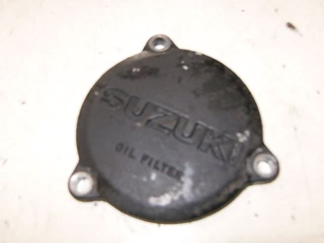 Suzuki DR250S Oliefilterdeksel