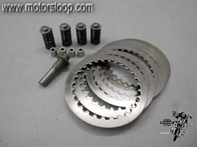Suzuki GSX1100F(GV72) Clutch plates steel with springs and bolts
