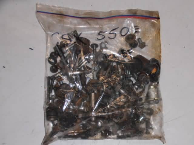 Suzuki GSX550(GN71) Bag with nuts and bolts