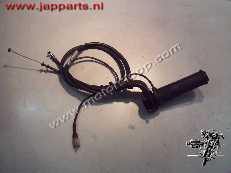 Yamaha XJ600S(RJ011) Throttle unit with cables