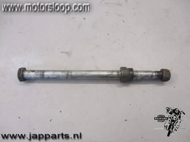 Yamaha XJ750F(41Y) Voorwiel as