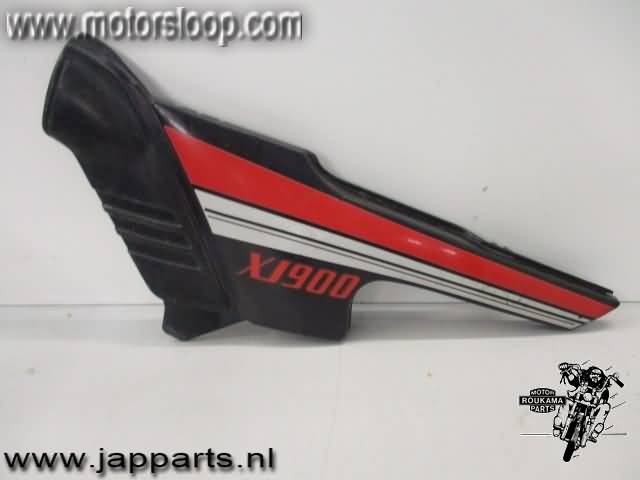 Yamaha XJ900F Zijkap links rood wit zwart