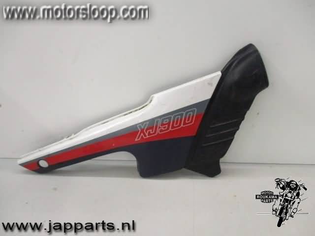 Yamaha XJ900F Zijkap rechts rood wit