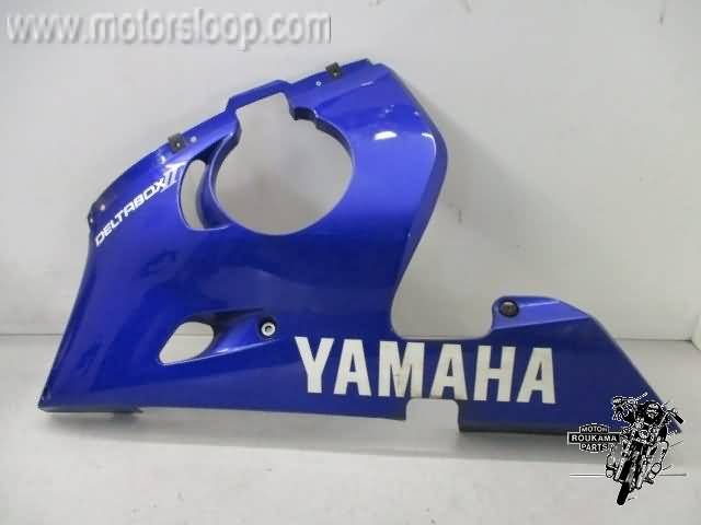 Yamaha YZF-R6(RJ031) Onderkuip links blauw